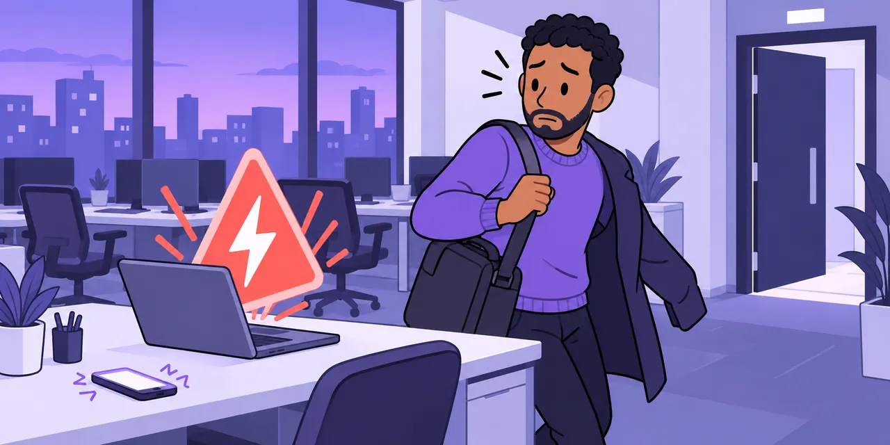 A scene showing “come up” meaning “happen unexpectedly”.