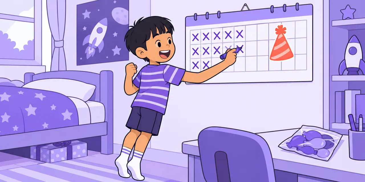 A scene showing “come up” meaning “happen soon”.