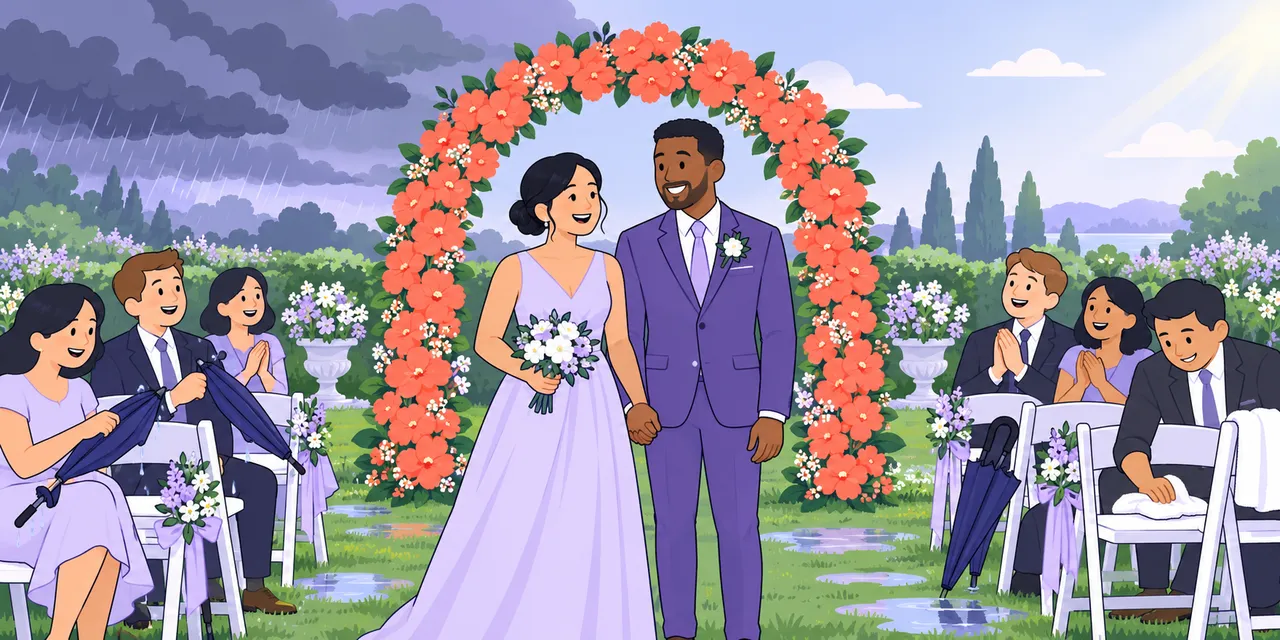 A scene showing “go ahead” meaning “happen as planned”.
